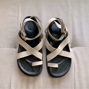 Liberte Leather Bronte Gladiator Leather Sandals